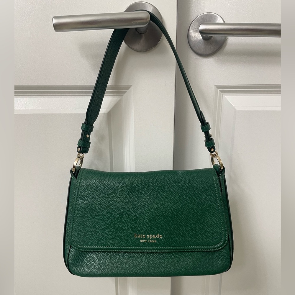 Kate Spade Hunter Green Shoulder Crossbody Bag
